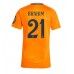 Real Madrid Brahim Diaz #21 Bortedrakt Dame 2024-25 Korte ermer